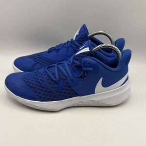 Nike Zoom HyperSpeed Court Women's Size 7 Shoes Royal Blue Sneakers Volleyball